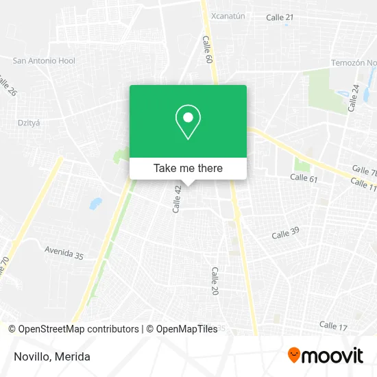 Novillo map