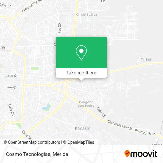 Cosmo Tecnologías map