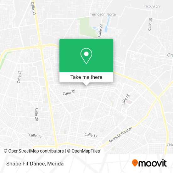 Shape Fit Dance map
