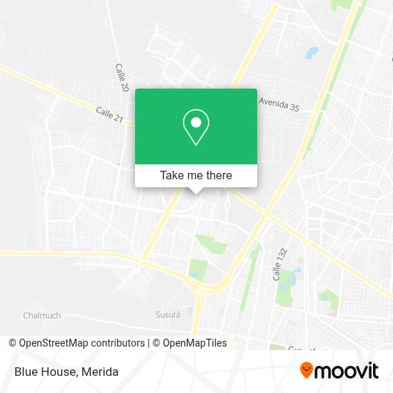 Casa Azul map