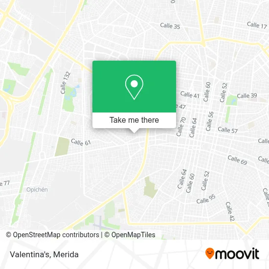 Valentina's map