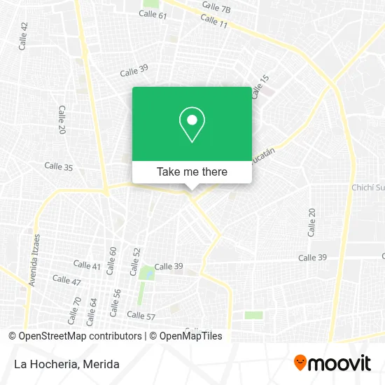La Hocheria map