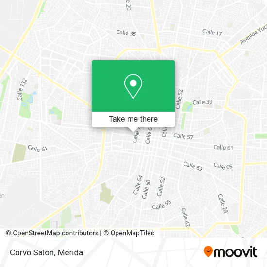 Corvo Salon map