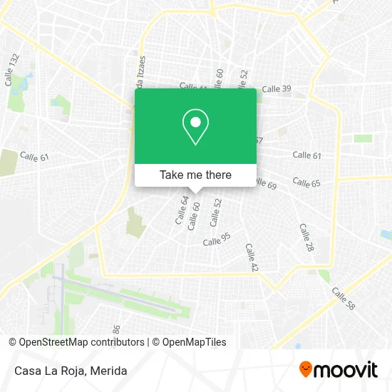 Casa La Roja map