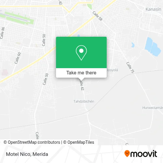 Motel Nico map