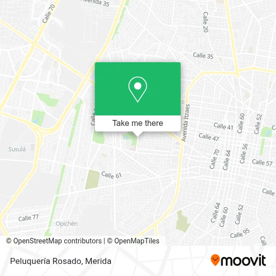 Peluquería Rosado map