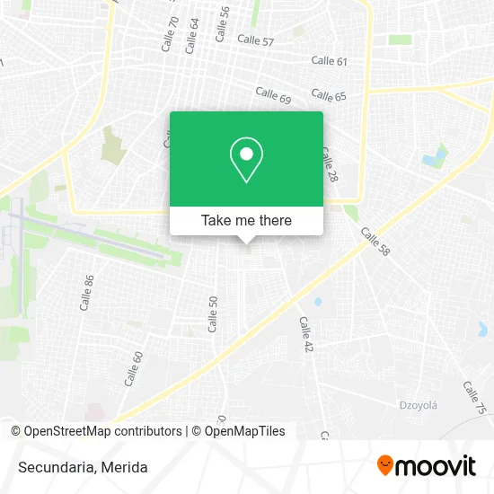 Secundaria map