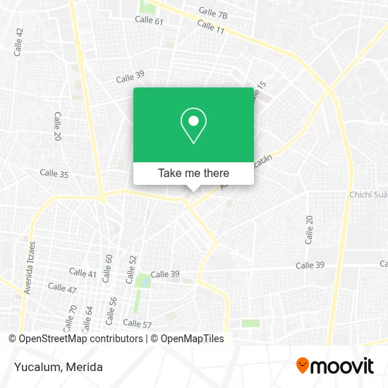 Yucalum map