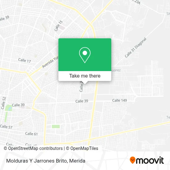 Molduras Y Jarrones Brito map