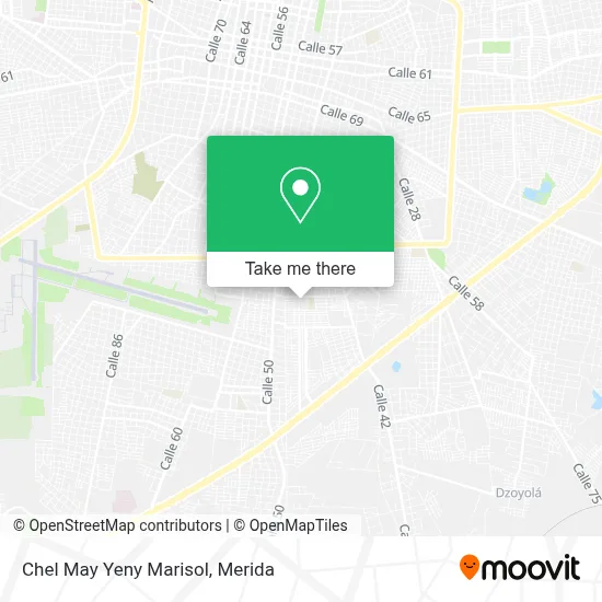 Chel May Yeny Marisol map