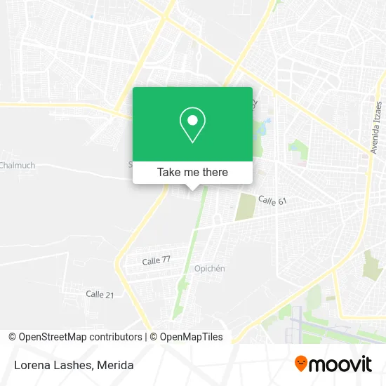 Lorena Lashes map