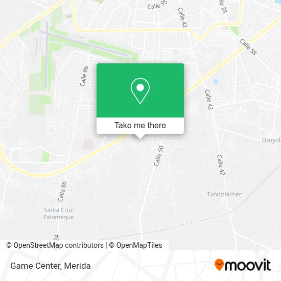 Game Center map