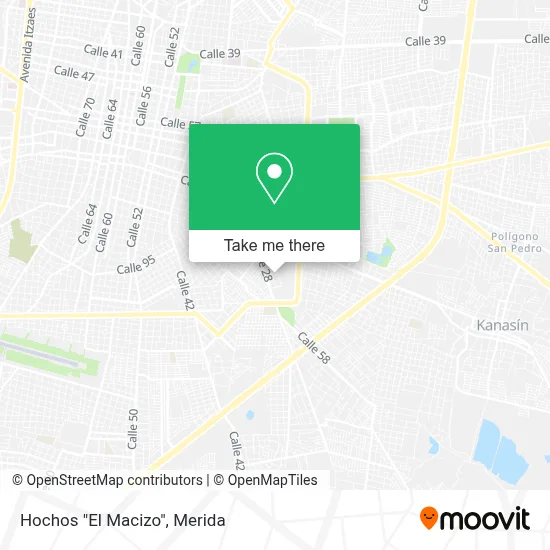 Hochos "El Macizo" map