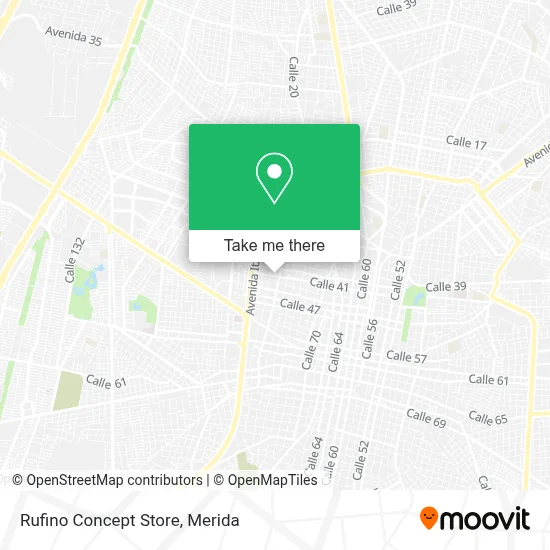 Mapa de Rufino Concept Store