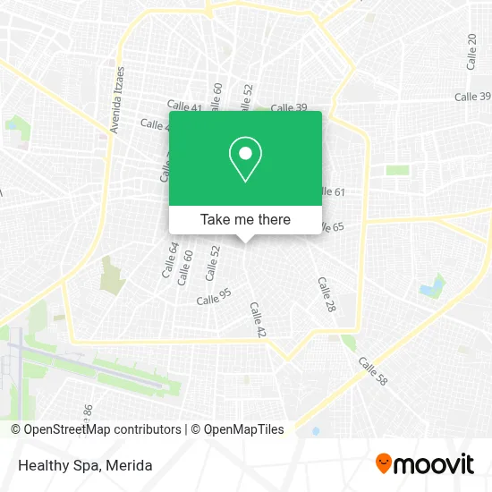 Healthy Spa map