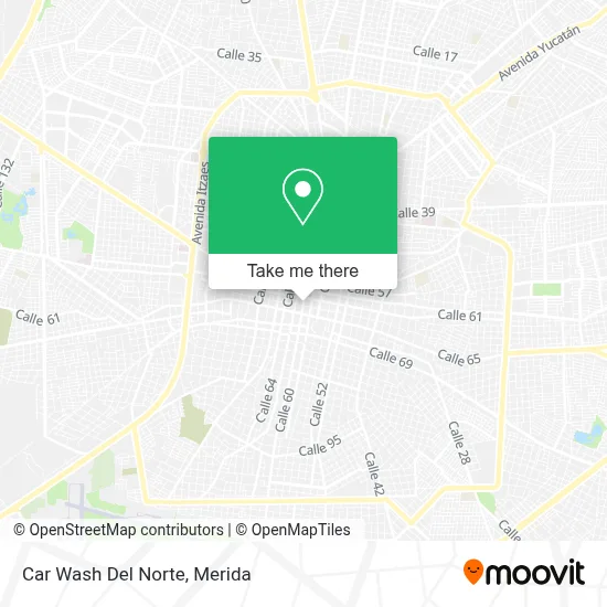 Car Wash Del Norte map