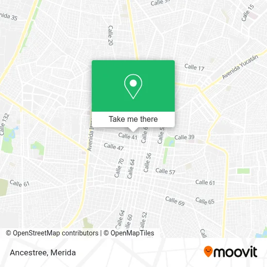 Ancestree map