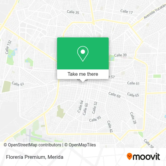 Florería Premium map