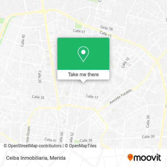 Ceiba Inmobiliaria map