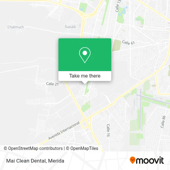 Mai Clean Dental map