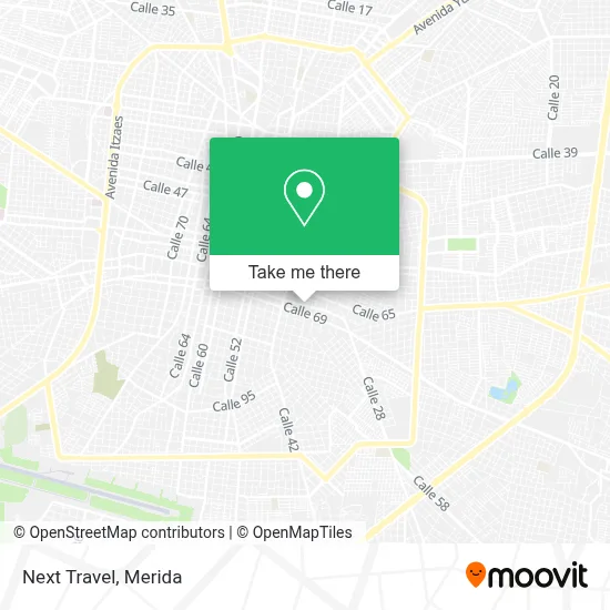 Next Travel map