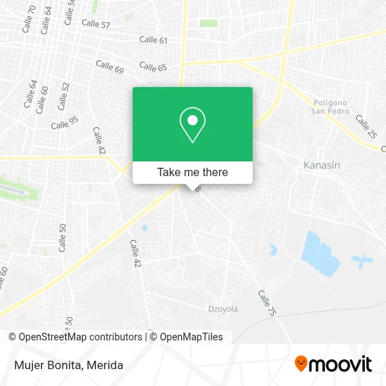 Mujer Bonita map
