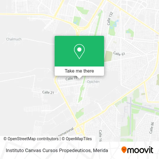 Instituto Canvas Cursos Propedeuticos map