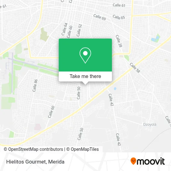 Hielitos Gourmet map