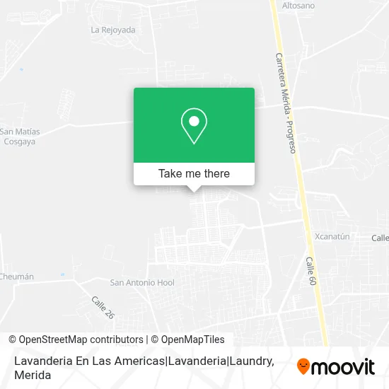 Lavanderia En Las Americas|Lavanderia|Laundry map