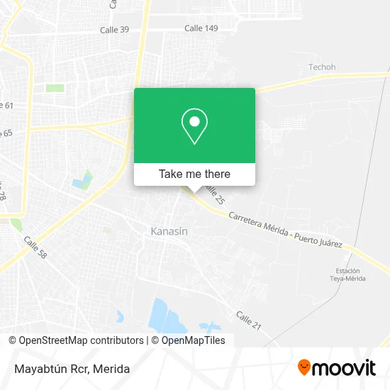 Mayabtún Rcr map
