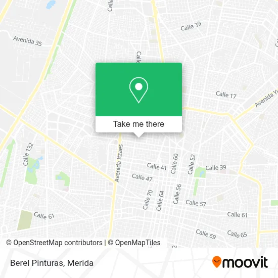 Berel Pinturas map