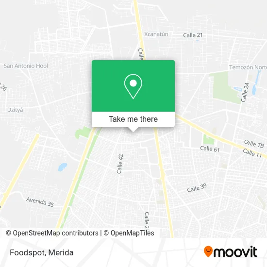 Foodspot map