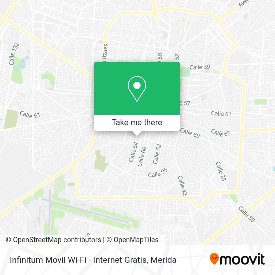 Infinitum Movil Wi-Fi - Internet Gratis map
