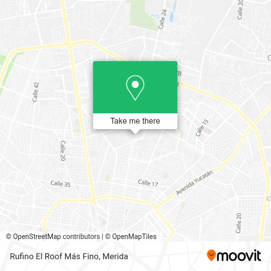 Rufino El Roof Más Fino map
