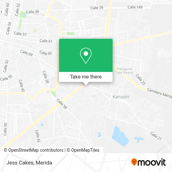 Jess Cakes map