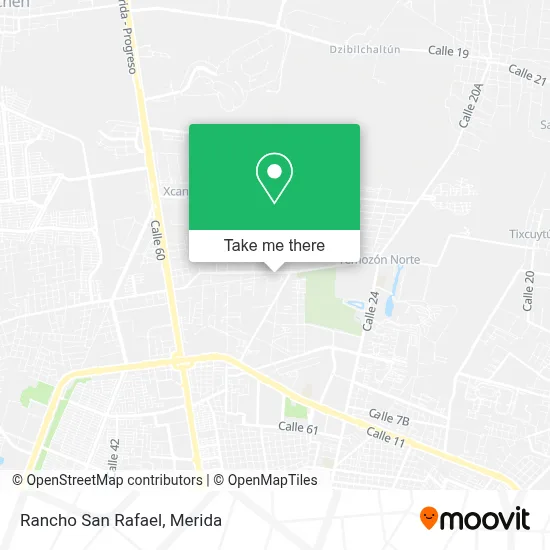 Rancho San Rafael map