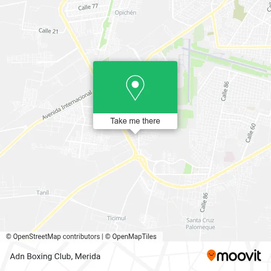 Adn Boxing Club map