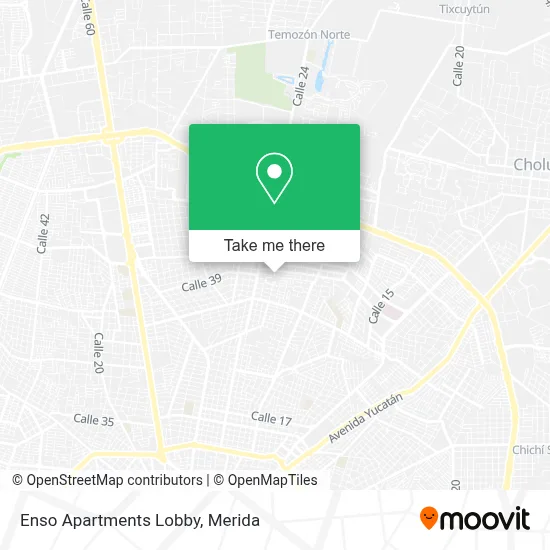Enso Apartments Lobby map