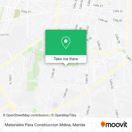 Materiales Para Construccion Mdina map