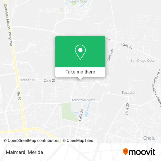 Maimará map