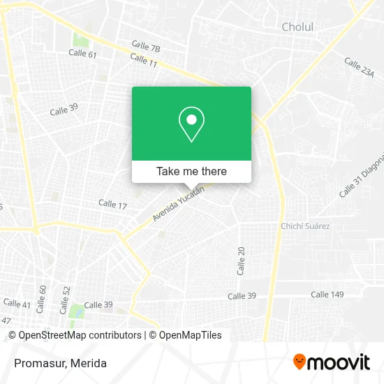 Promasur map