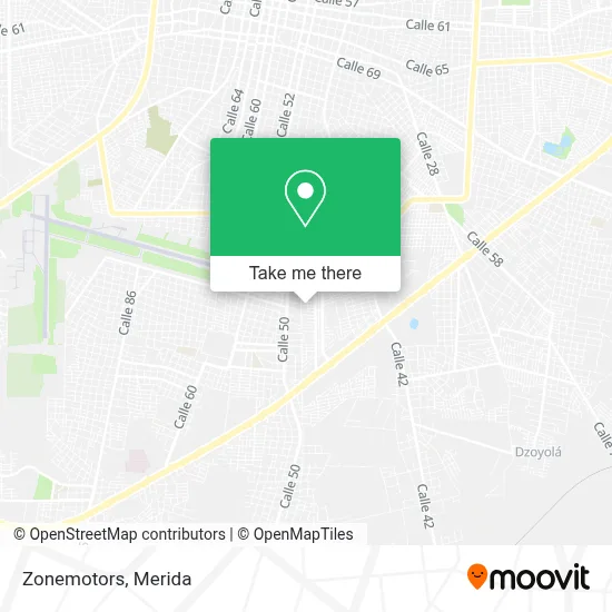 Zonemotors map