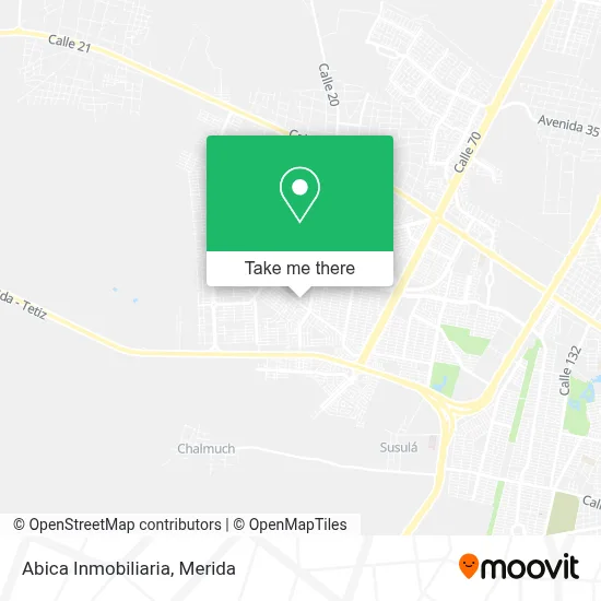 Abica Inmobiliaria map