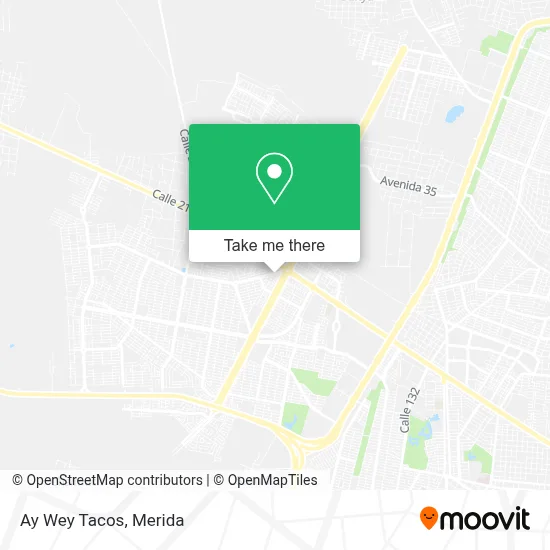 Ay Wey Tacos map