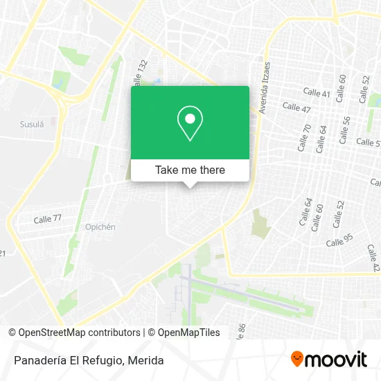 Panadería El Refugio map