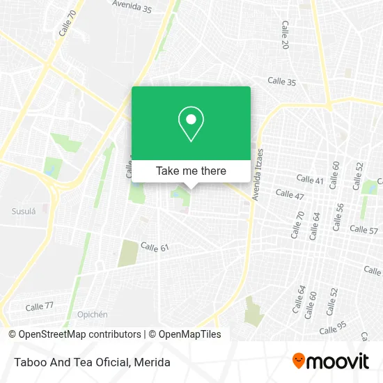 Taboo And Tea Oficial map