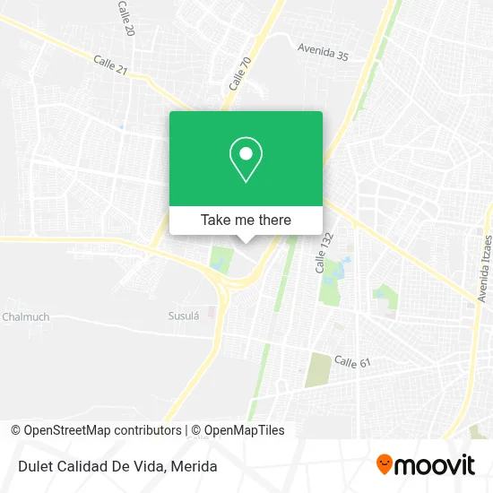 Dulet Calidad De Vida map