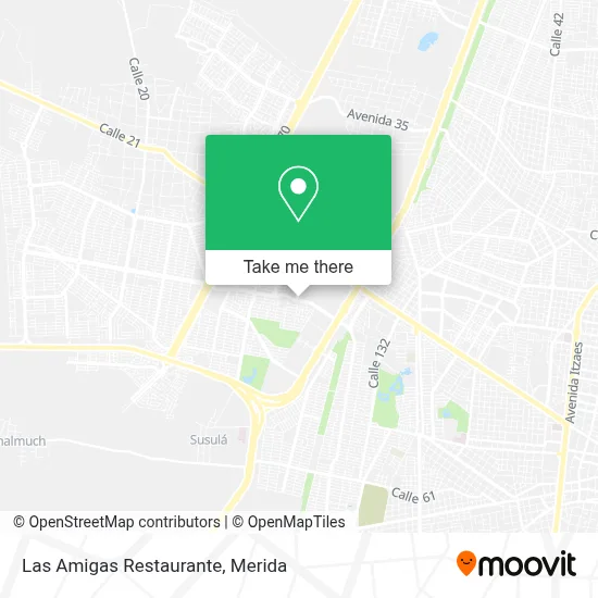 Las Amigas Restaurante map