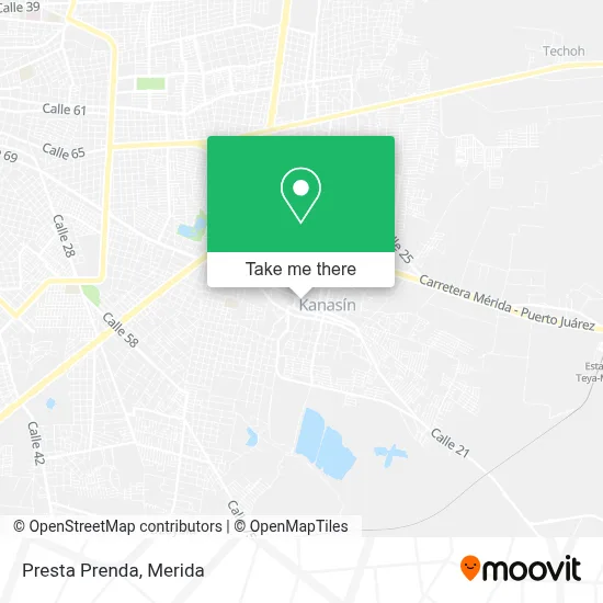 Presta Prenda map