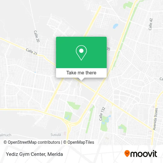 Yediz Gym Center map